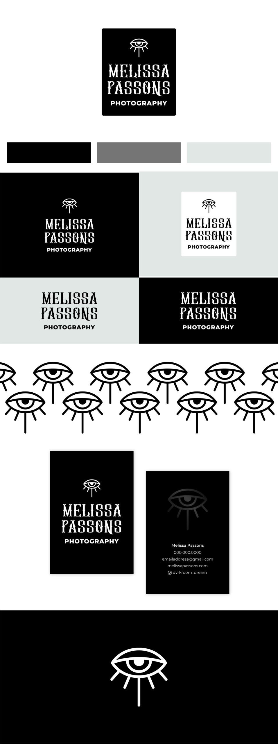 Melissa Passons Photography Logo & Branding